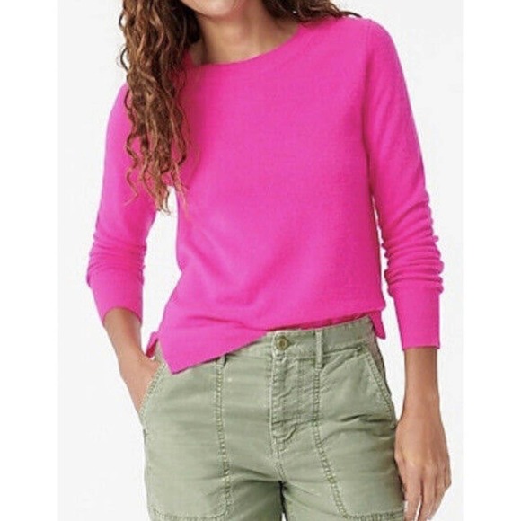 J Crew 0 Cashmere Crew Neck Sweater 